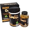Orange OxiMega: Super Fish Oil & Greens Formulas, 2 Piece Kit