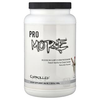 Controlled Labs, Pro More, Matriz de Proteínas, Sorvete de Baunilha Francês, 900 g (1,98 lb)
