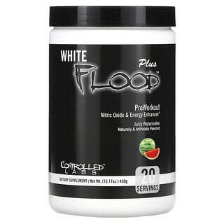 Controlled Labs, White Flood Plus, Antes del entrenamiento, Sandía jugosa`` 430 g (15,17 oz)