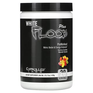 Controlled Labs, White Flood Plus, Antes del entrenamiento, Gomitas de caramelos`` 430 g (15,17 oz)