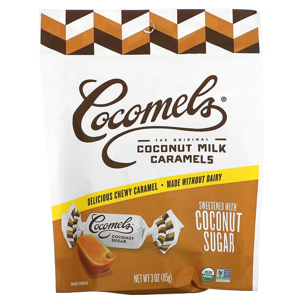 Cocomels, 椰奶焦糖，椰子糖，3 盎司（85 克）