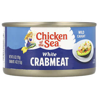 Chicken of the Sea, Carne de cangrejo blanco capturado en estado salvaje, 170 g (6 oz)