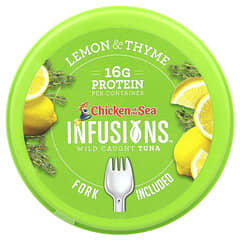 Chicken of the Sea, Infusions, Wild Caught Tuna, Lemon & Thyme, 2.8 oz (80 g)