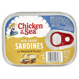 Chicken of the Sea, Sardinas en salsa de mostaza, 106 g (3,75 oz)