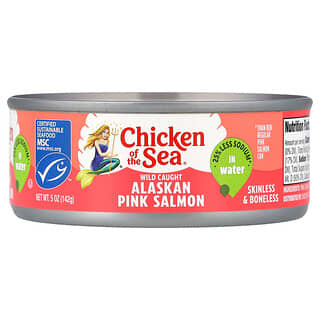 Chicken of the Sea, Wild Caught Alaskan Pink Salmon in Water, 5 oz (142 g)