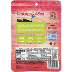 Chicken of the Sea, Salmón rosado, limón y cebollín capturados en la naturaleza, 70 g (2,5 oz)