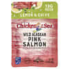 Salmón rosado salvaje de Alaska, Limón y cebollín, 70 g (2,5 oz)