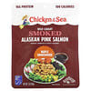 Chicken of the Sea, Salmón rosado de Alaska ahumado capturado en estado salvaje, Ahumadero de arce`` 85 g (3 oz)
