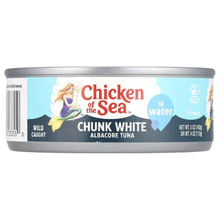 Chicken of the Sea, Chunk White Albacore Tune in Water, 5 uncia (142 g)