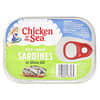Chicken of the Sea, Sardine sălbatice în ulei de măsline, 3,75 oz (106 g)