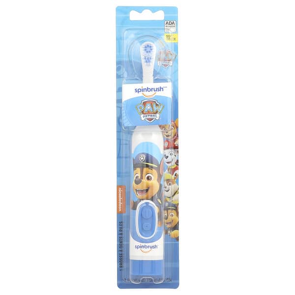 Arm & Hammer, 兒童旋刷，汪汪隊，軟，1 節電池供電牙刷