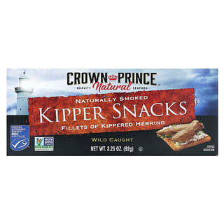 Crown Prince Natural, 熏鱼小吃，自然烟熏，3.25 盎司（92 克）