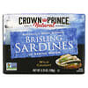 Brisling Sardines, In Spring Water, 3.75 oz (106 g)