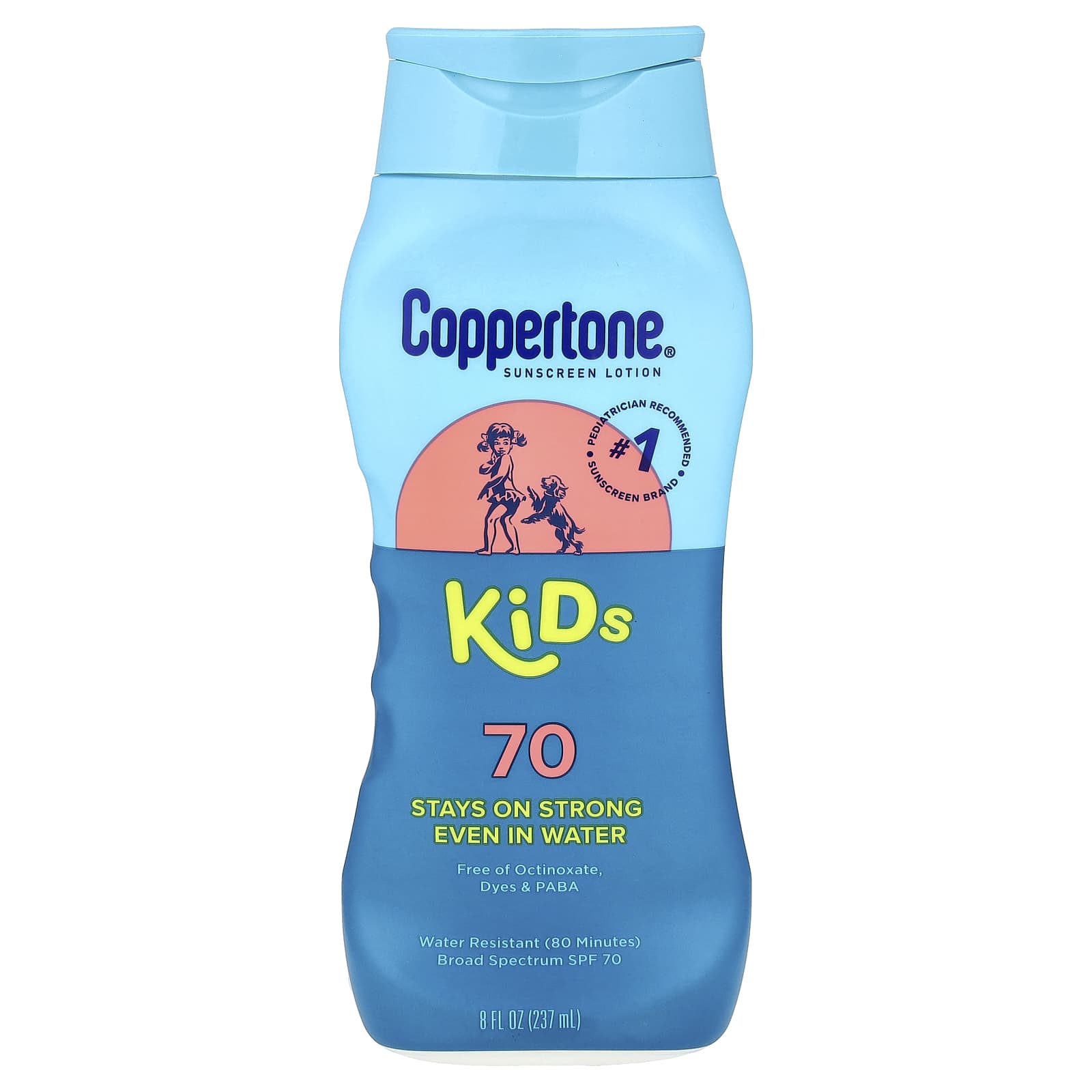 お子様向け、サンスクリーン ローション、SPF数値70、237ml（8液量オンス）
