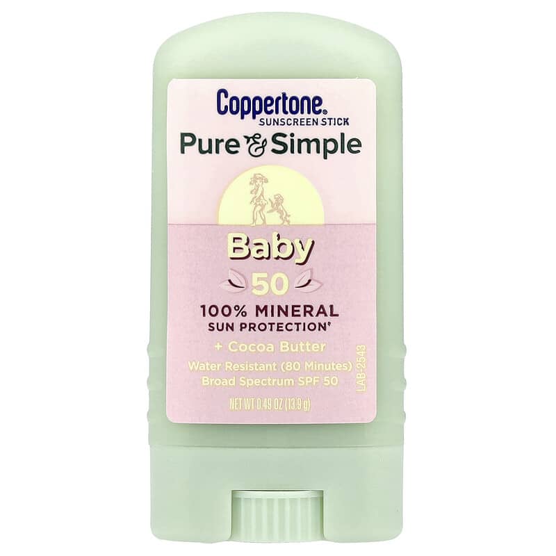 Baby, Pure Simple Sunscreen Stick, SPF 50, oz g)