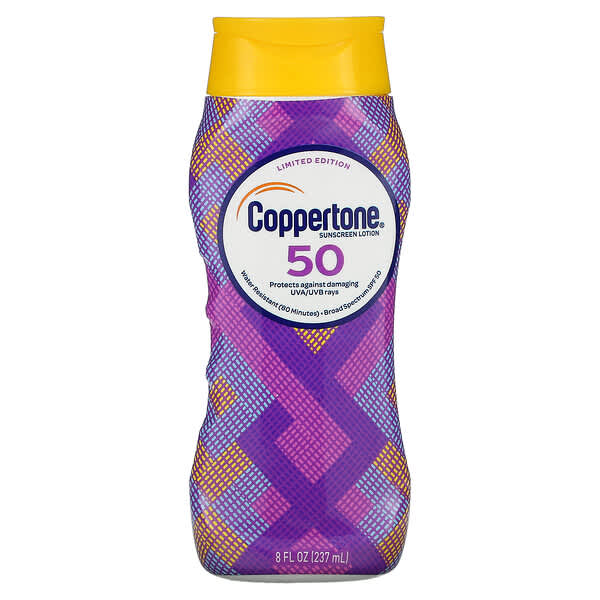 كوبرتون‏, Sunscreen Lotion, Limited Edition, SPF 50, 8 fl oz (237 ml) (المنتجات المتوقفة) 