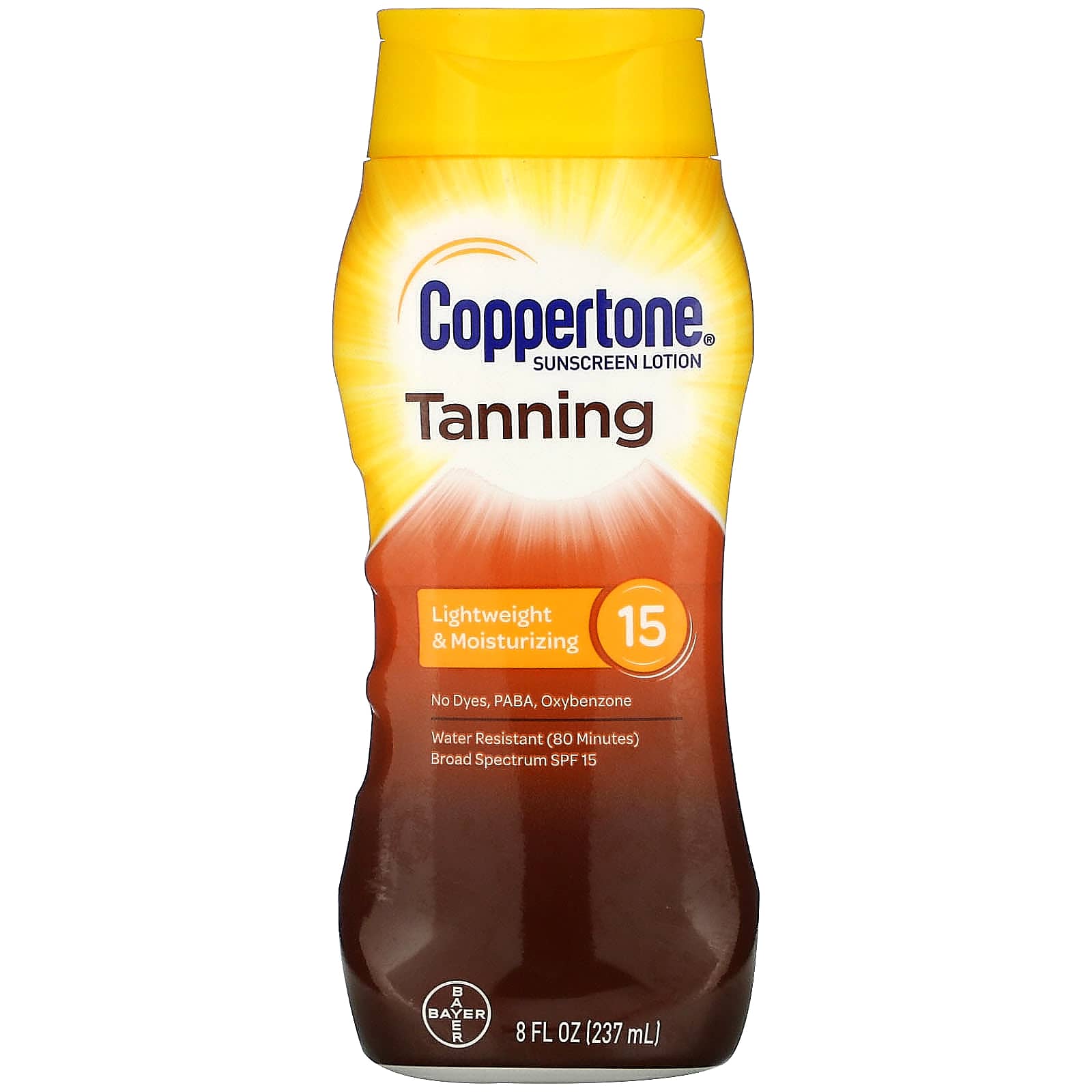 coppertone spf 15 tanning spray