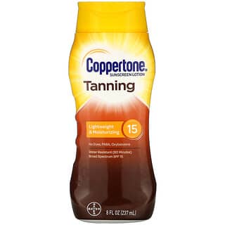 Coppertone, Tanning, Lightweight And Moisturizing, SPF 15, 8 fl oz (237 ml)  