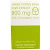 Green Coffee Bean, Pure Extract, 800 mg, 60 Veggie Caps