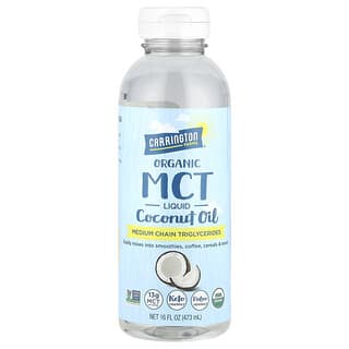 Carrington Farms, Organic MCT Liquid Coconut Oil, 16 fl oz (473 ml)