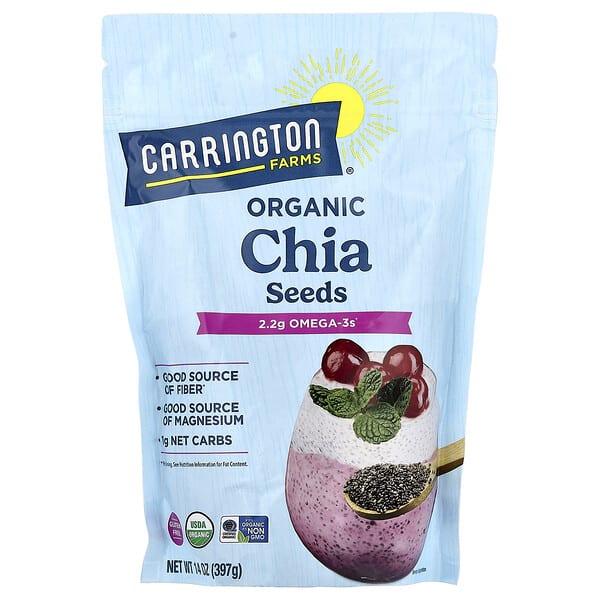 Carrington Farms, 有機奇亞籽，14 盎司（397 克）