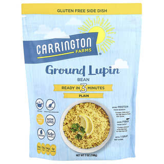 Carrington Farms, Ground Lupin Bean, Plain, 7 oz (198 g)