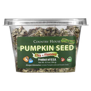 Country House, Pumpkin Seed, Chia + Flaxseed, 6.5 oz (184 g)