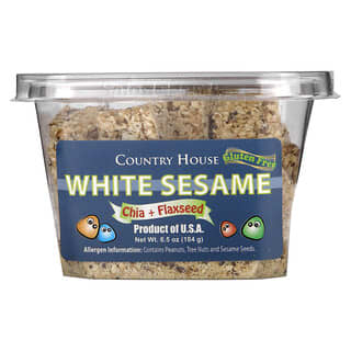 Country House, White Sesame, Chia + Flaxseed, 6.5 oz (184 g)