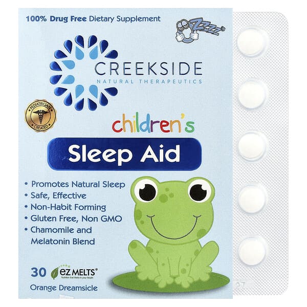 Children's Sleep Aid, Orange Dreamsicle, 30 EZ Melts®