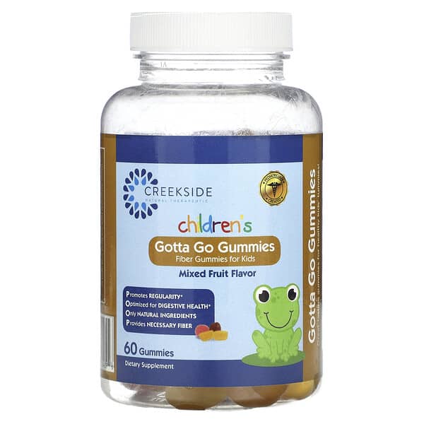 Creekside Natural Therapeutics, Children's Gotta Go Gummies, Mixed