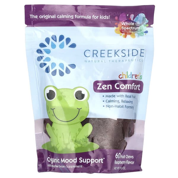 Children's Zen Comfort, Raspberry, 60 Fruit Chews, 9.3 oz