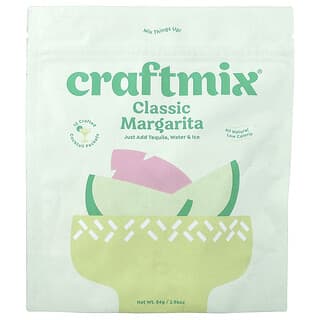 Craftmix, Cocktail Mix Packets, Classic Margarita, 12 Packets, 2.96 oz (84 g)