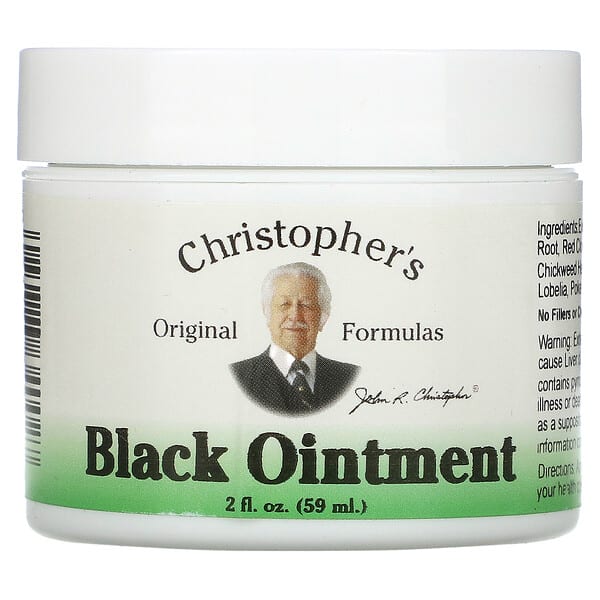 Christopher's Original Formulas, Ungüento negro, 59 ml (2 oz. Líq.)