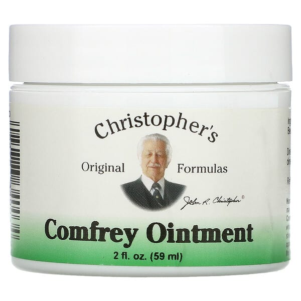 Christopher's Original Formulas, Comfrey Ointment, 2 fl oz (59 ml)