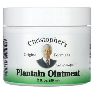 Christopher's Original Formulas, Plantain Ointment、59ml（2液量オンス）