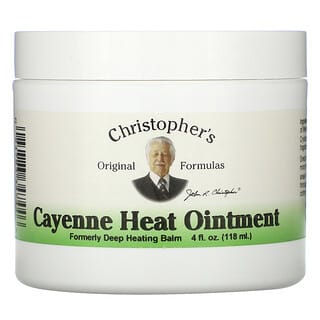 Christopher's Original Formulas, Cayenne Heat Ointment, 4 fl oz (118 ml)