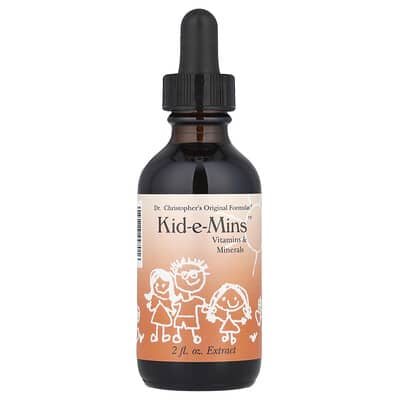 Christopher's Original Formulas, Kid-e-Mins&trade;, Vitamins & Minerals, 2 fl oz