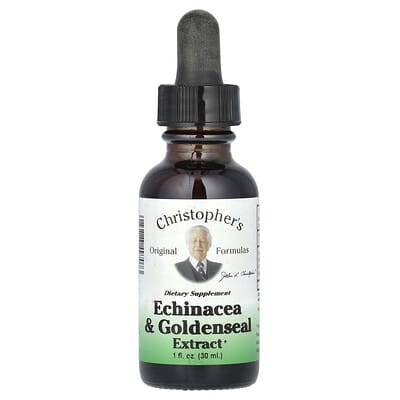 Christopher's Original Formulas, Echinacea and Goldenseal Extract, 1 fl oz (30 ml)