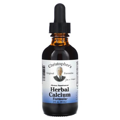 Christopher's Original Formulas, Herbal Calcium Formula, 2 fl oz (59 ml)