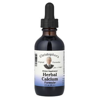 Christopher's Original Formulas, Formula Kalsium Herba, 2 fl oz (59 ml)