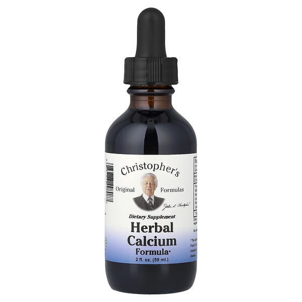 Christopher's Original Formulas, 허벌 칼슘 포뮬러, 2 액량 온스 (59ml)