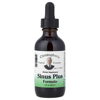 Christopher's Original Formulas, Sinus Plus Formula, 59 мл (2 жидк. унц.)