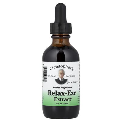 Christopher's Original Formulas, Relax-Eze Extract, 2 fl oz (59 ml)