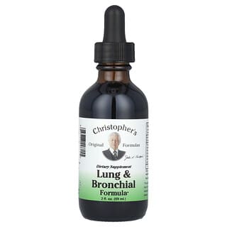 Christopher's Original Formulas, Fórmula Brônquica e Pulmonar, 2 fl oz (59 ml)