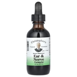 Christopher's Original Formulas, Ear & Nerve Formula, 2 fl oz (59 ml)
