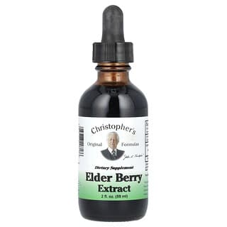 Christopher's Original Formulas, Elder Berry Extract, 2 fl oz (59 ml)