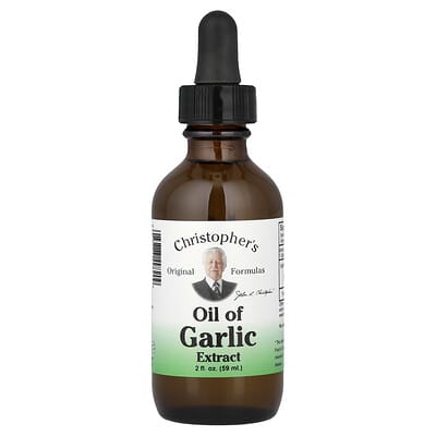 Christopher's Original Formulas, Garlic Extract Oil, 2 fl oz (59 ml)