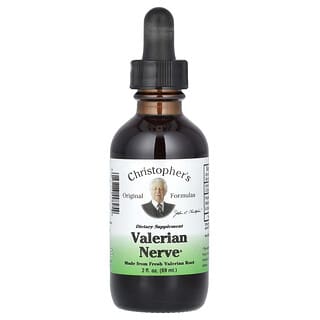 Christopher's Original Formulas, Valerian Nerve, 2 fl oz (59 ml)