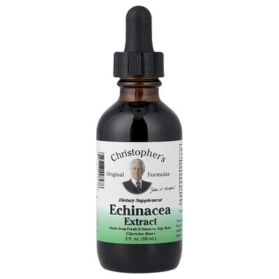 Christopher's Original Formulas, Echinacea angustifolia Extract, Glycerin, 2 fl oz (59 ml)