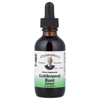 Christopher's Original Formulas, Altınmühür Kökü Özü, 2 fl oz (59 ml)